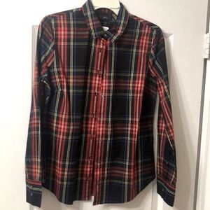 J Crew Tartan button down